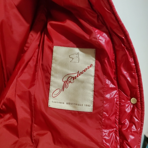 Montecore Removable Hooded Red Jacket Size M - Picture 8 of 10